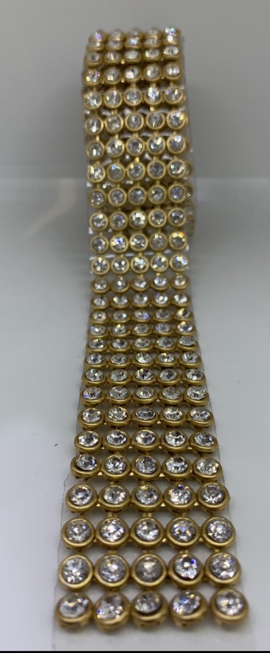 5 sıra kristal şerit