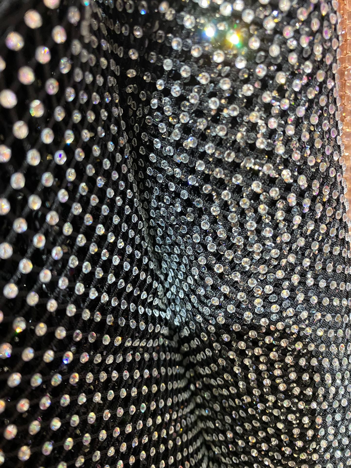 TAŞLI KUMAŞ 100CM X 115 CM Siyah+gümüş