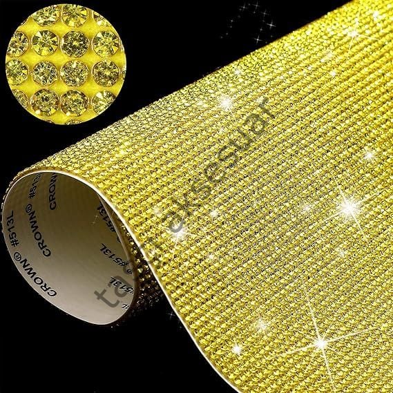 Kristal Sticker Sarı