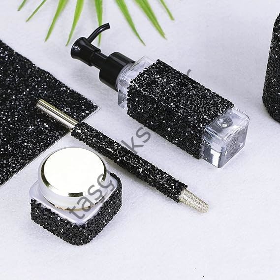 Kristal Sticker Serpme Siyah