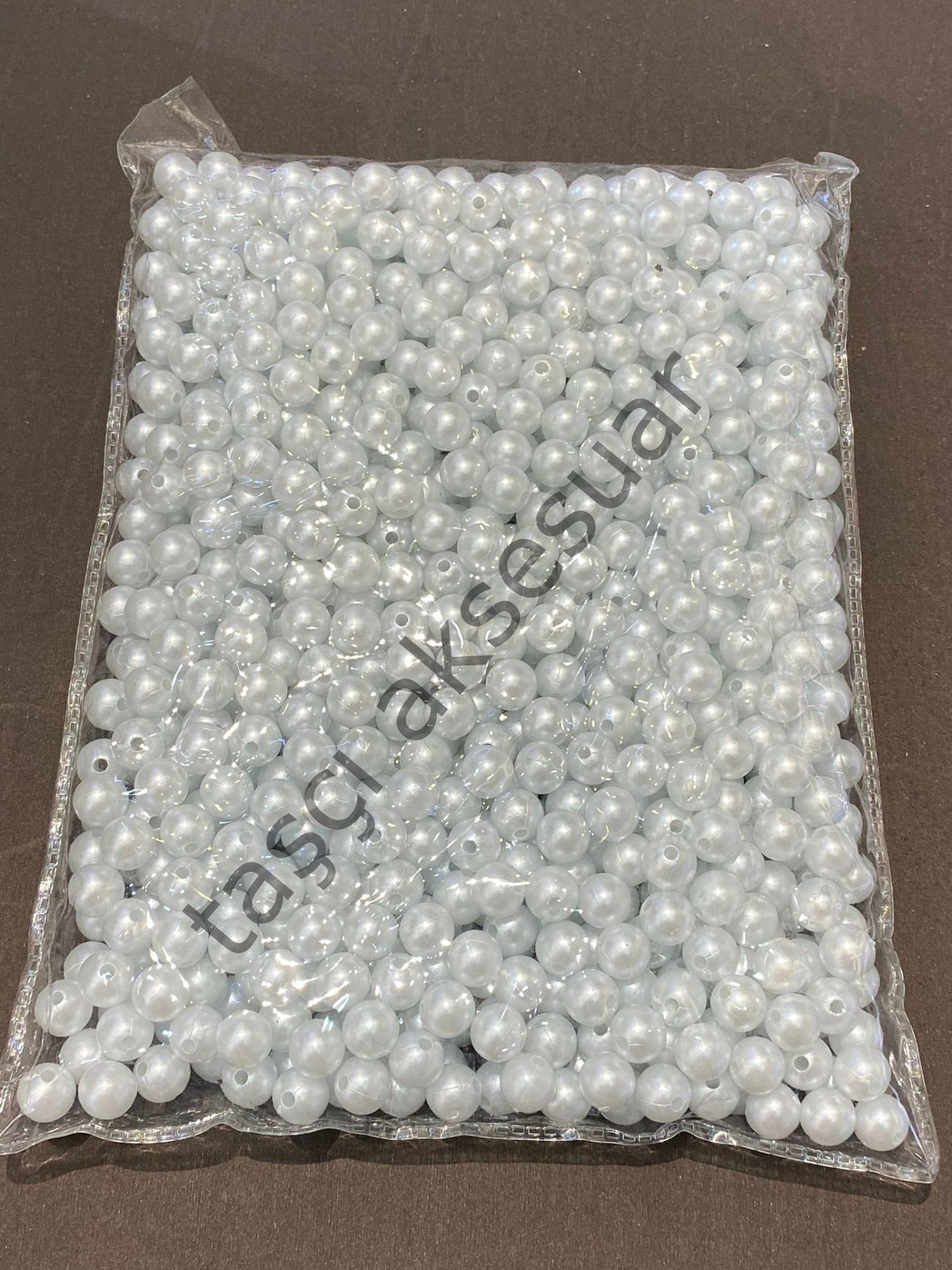 Plastik İnci 10mm Beyaz