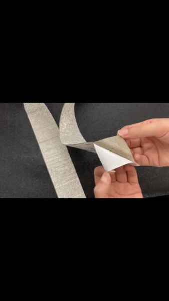 STİCKER SWAROSKİ PLAKA 1mt. gümüş janjan