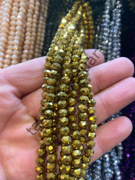 10 Dizi Kristal 6 mm - ALTIN