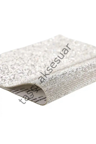 24X40 KRİSTAL STİCKERLI RENKLER gümüş