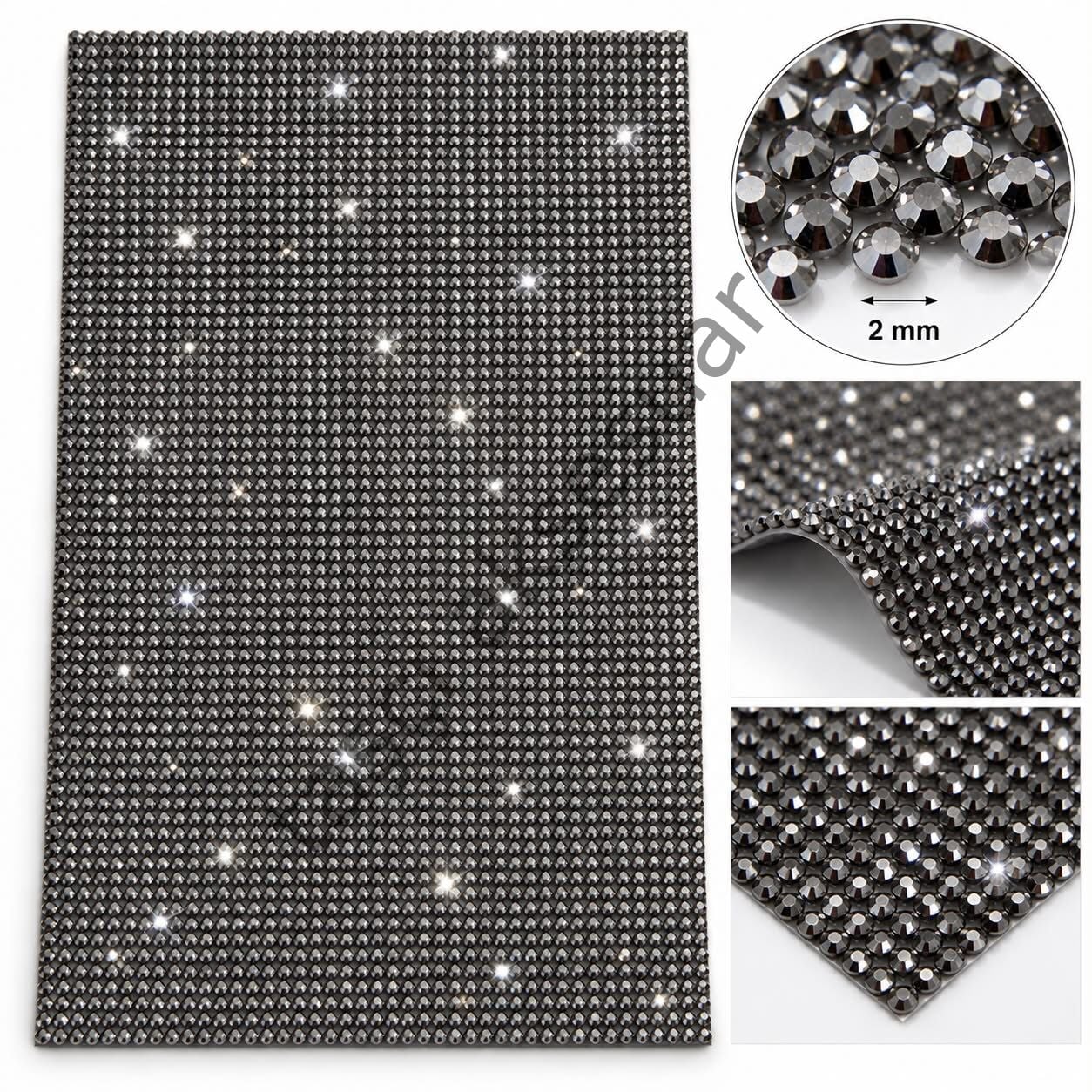 24X40 KRİSTAL STİCKERLI RENKLER kaplama füme