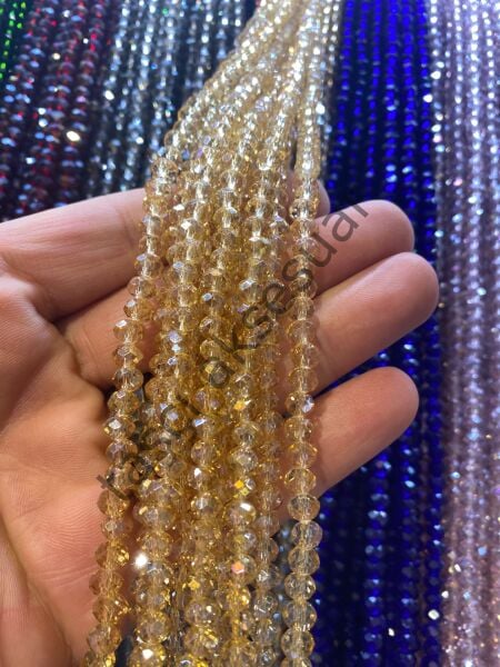 10 Dizi Kristal 6 mm - Vizon