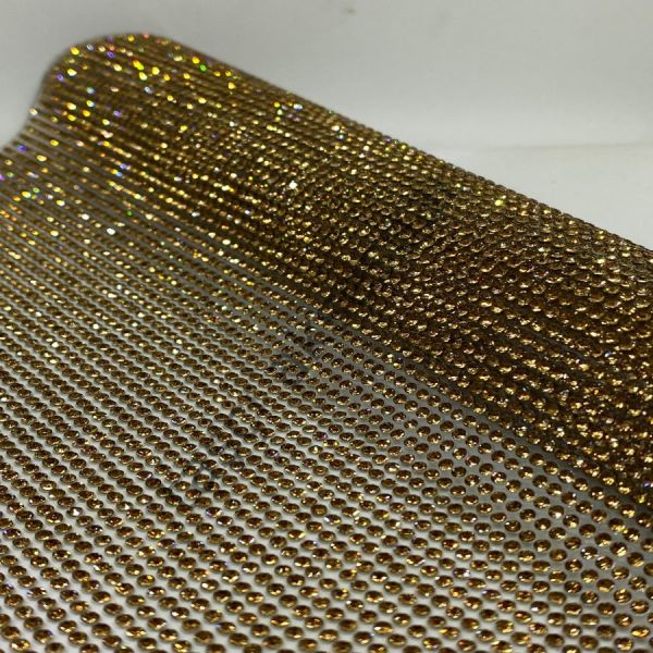STİCKER SWAROSKİ PLAKA 1mt. gold
