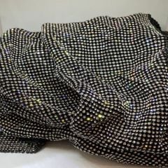 Kristal Taşlı Kumaş 120x45cm