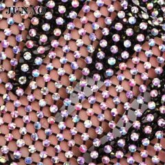 Taşlı Esnek Kumaş 125X43CM
