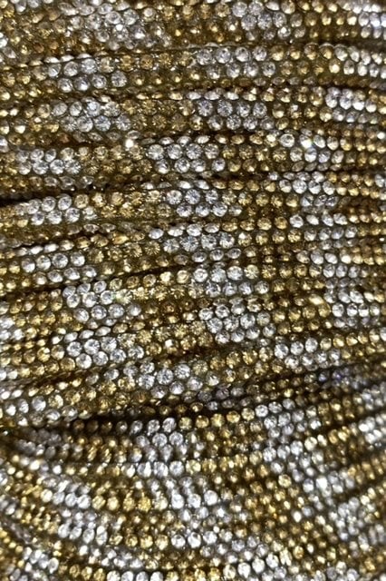 Taşlı hortum 20 mt. Gold+gümüş
